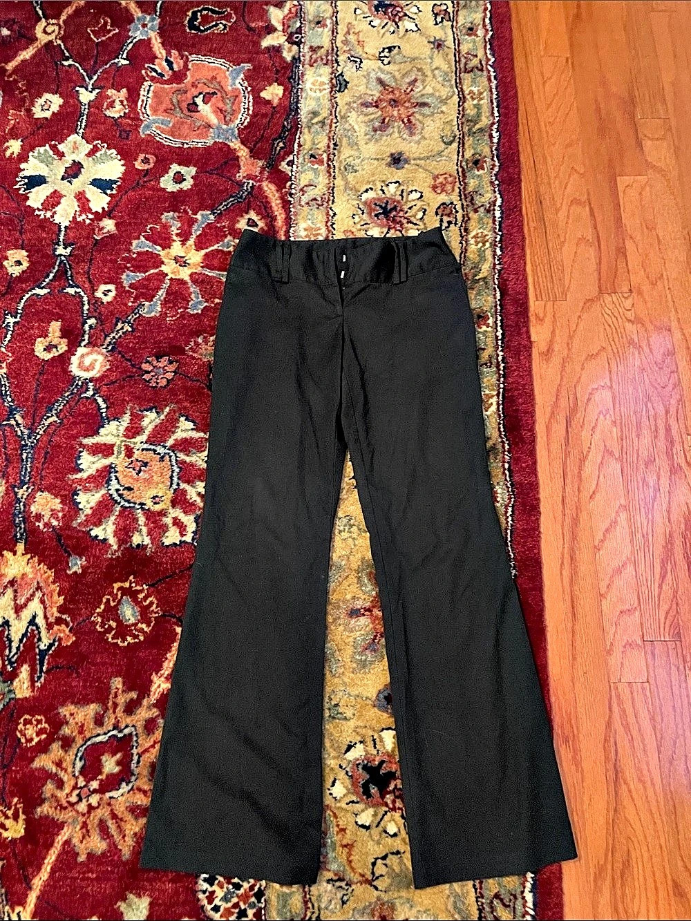 Tracy Evans Flare Pants Black Size 3